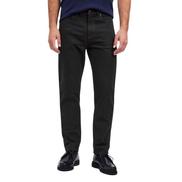 Madewell Mens Relaxed Taper Flex Denim Jean Black Size 33x30 NWT - Picture 1 of 9